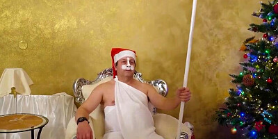 Blonde chick is craving for some cock on a party