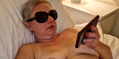 Chubby maturew woman is poked in wet cunt with a hard cock