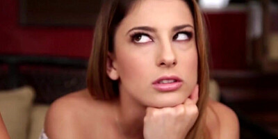 Kristen and Shyla kissing and scissoring