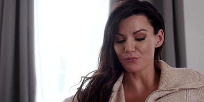 Busty mommy was more than willing to help her stepson learn new things about sex