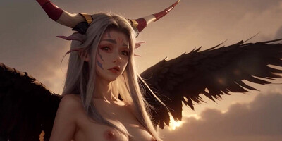 IA generated Ultimecia (Final Fantasy)