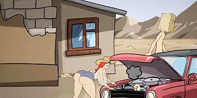 Fuckerman: Gonzo Fucking At The Petrol Station Ep 8