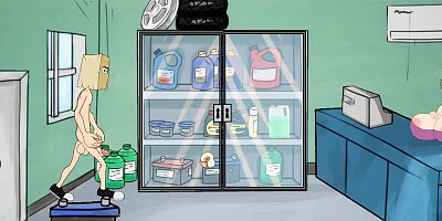 Fuckerman: Gonzo Fucking At The Petrol Station Ep 8