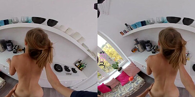 Stella Cardo is riding her lover's cock in this VR