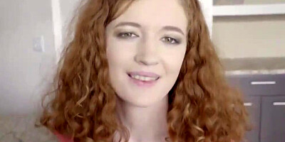 Charming girl sucks a monster cock and gets stretched with it