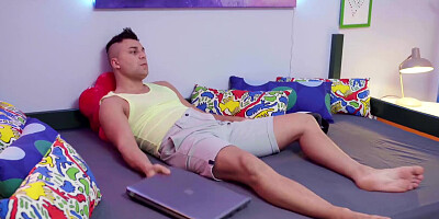 MOMXXX Big tits blonde MILF Micky Muffin is escort for horny VR virgin