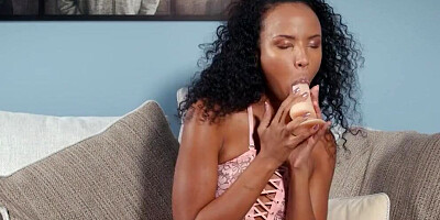 Romy Indy drills her picky twat with a gummy toy