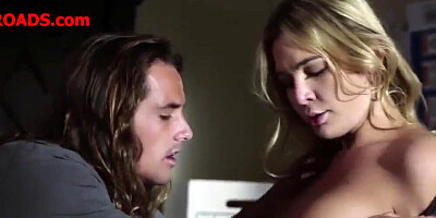 Thick Blonde Fucks her Step Dad