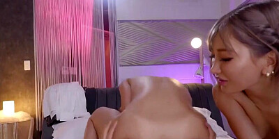 Wonderful orgy with two step-sisters