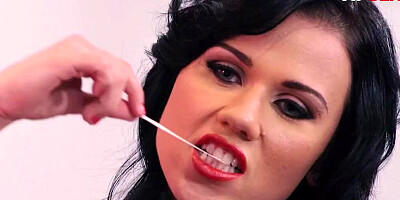 Denise Sky & Matt Bird are having wild sex on the couch