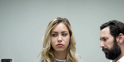 Blonde girl was lured into a kinky sex experient by a perverted couple