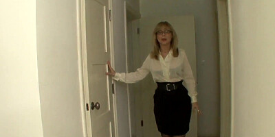 Nina Hartley gets her puss nailed with stepson's hard prick