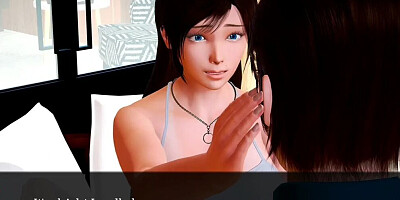 Cute anime chicks is having some fun in this hot scene