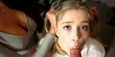 Eliza Ibarra and Anastasia Knight Fucking with Guy in a POV 3Some