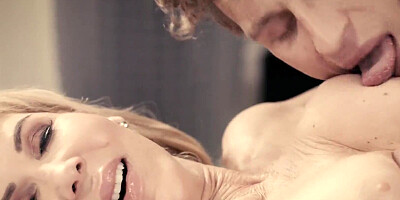 Gorgeous Michael Vegas is riding a lucky fellow's big dick