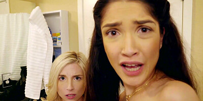 These teen girls are so horny they'll even have sex with their cousin