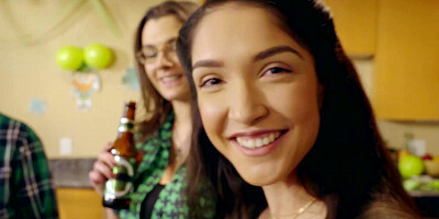 These teen girls are so horny they'll even have sex with their cousin