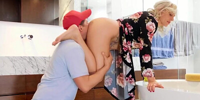 Kristof Cale destroys Brittany Bardot's juicy ass with his cock