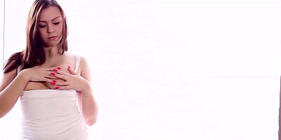 Adorable girl Ornella Morgan takes a hard cock in that juicy cunt