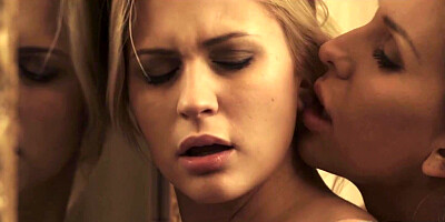 Watch these beautiful blonde lesbians lick each other's pussy