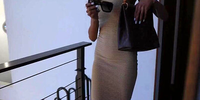 Joanna Angel and Kylie Le Beau are playing with a strap-on dildo