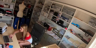 SPYFAM Step Dad FILLS UP Slutty Masturbator