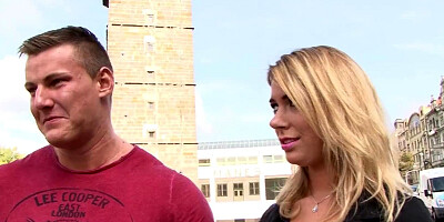 Sexy blondie BBC Cuckold - Ani black Fox - InterracialVision