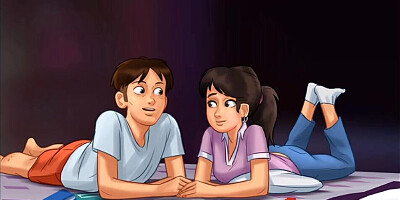 Summertime Saga Gameplay #17 - His New Girlfriend
