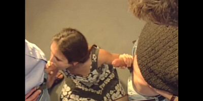 Little Pigtailed Goldy gets Double Penetrated Hardcore - GGG old School