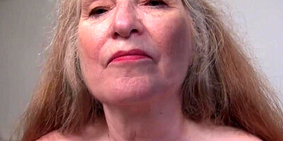 AuntJudys - Your Busty 61yo GILF Stepmom Maggie Jacks you off & Sucks your Cock (POV)