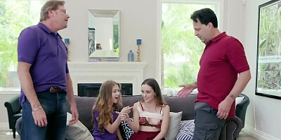 Hot Teen Sluts get Swapped & Fucked Compilation