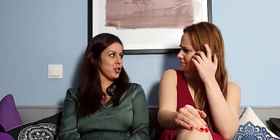 Lovely amateur chicks are rubning each other's tight hole