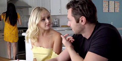 Natalia Queen bends and gets fucked by her perverted stepbrother