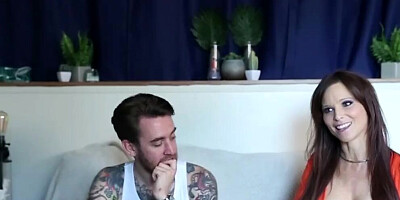 Full-bosomed MILF is being brutally fucked by that inked punk