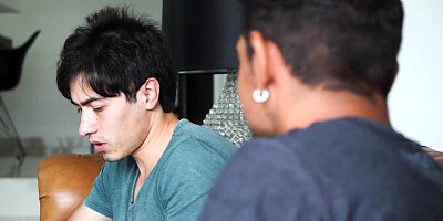 Busty webcam girl is posing in some sexy see-through lingerie