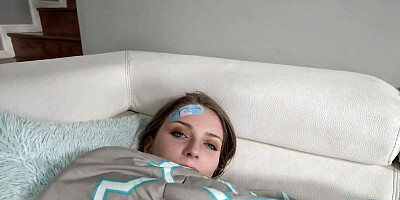 Stepsister's short-term amnesia on long dong