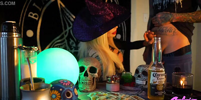 Sabrina Sabrok dick reader sexy witch halloween