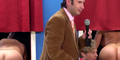 Young hunk will have to fuck as many pussies as possible in this TV show