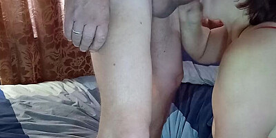 Big boobs Granny enjoyed hardcore sex with her husband's friend