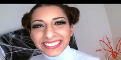 Princess leia deep throated and porked rock hard