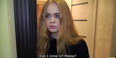 Horny teen girl gets bonked by the racketeer