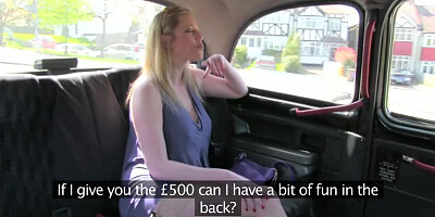 FakeTaxi - Dirty british cougar is happy