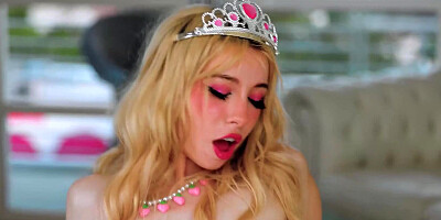 Double Pink Dildo Action - Kenzie Reeves