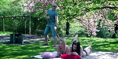 Watch aphrodisiac Alexia Gold and Kira Thorn's smut