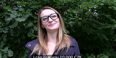 [public Agent] Blonde with Amazing Tits Fucked Amazingly for Money