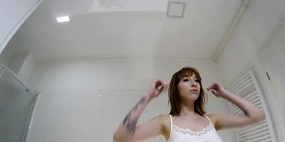 Gill's braless pokies scene