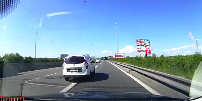 Peeing in Public, Crash, Aggressive Driver, VIP Lane, Dashcam