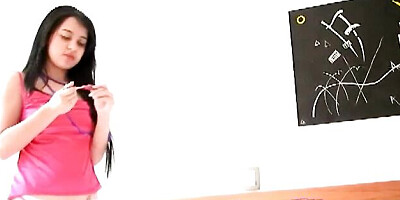 Amatory Lilly at masturbate video