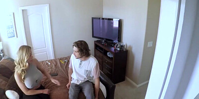 SpyFam Stepson fucks busty stepmom Olivia Austin