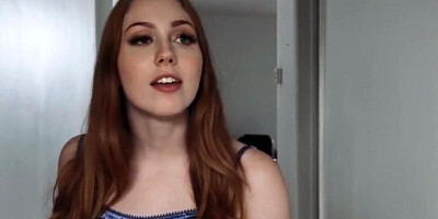 Daddy's little redhead girl loves taking it up the ass and pussy